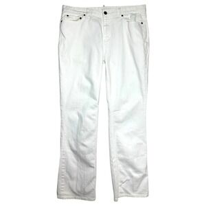 Banana‎ Republic Womens Jeans White Bootcut Made in Philippines Size 12